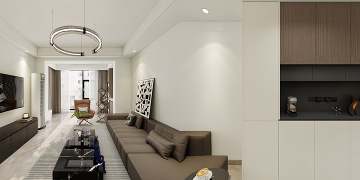 效果图1217-君睿名苑17-401-装修设计方案