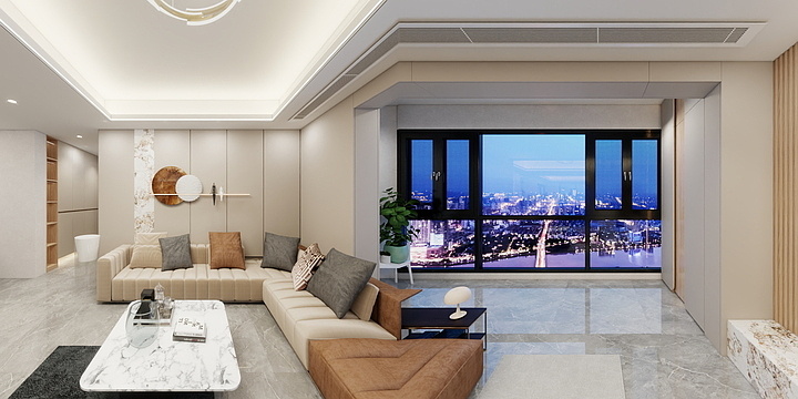 ALISA家居-美的滨湖学府7-1605-装修设计方案