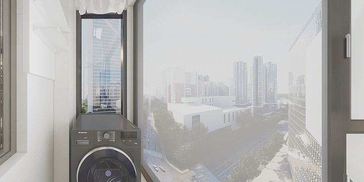 靓宅设计-铁建城1栋801 三室两厅-装修设计方案