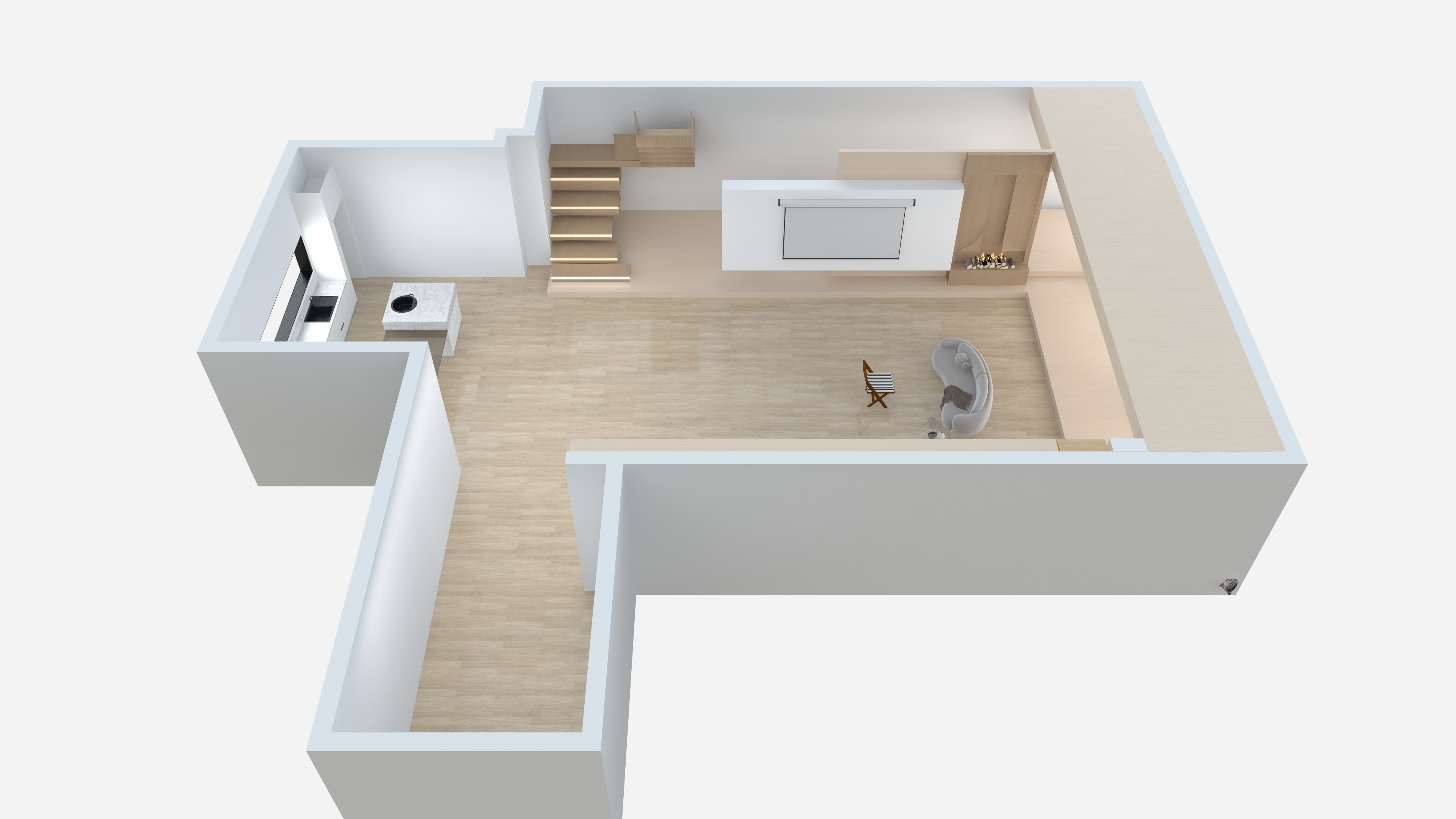 淞云设计-167㎡1室-装修设计方案