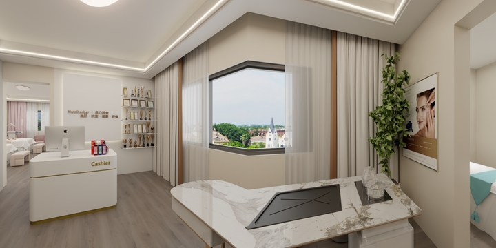 美雅庭-美容院-装修设计方案