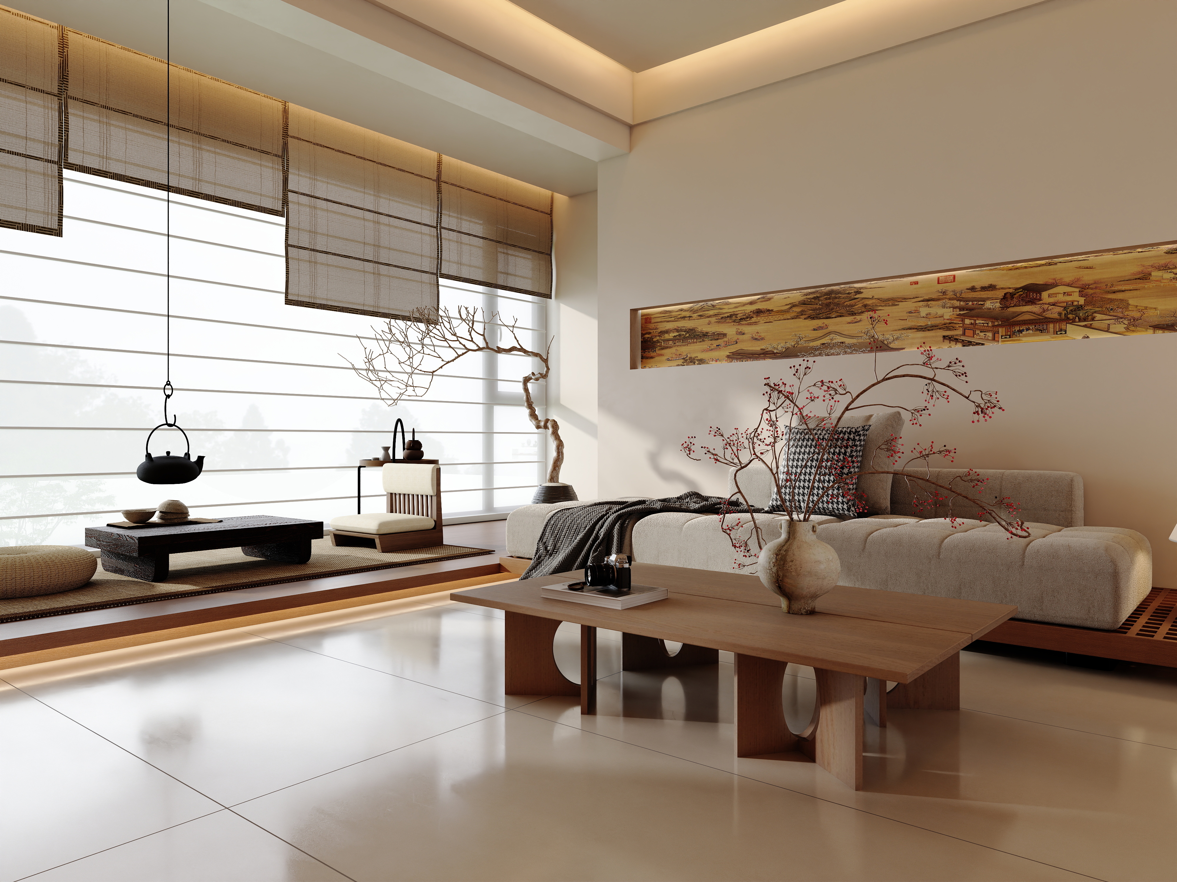 一墨行空-宋式美学爱众-装修设计方案