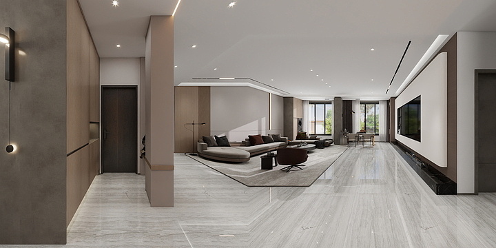 修行者设计师-三层意式极简-装修设计方案