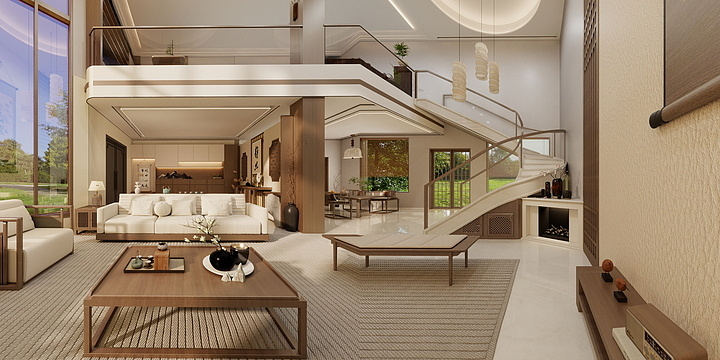 楼欢欢-常山黄总别墅-装修设计方案