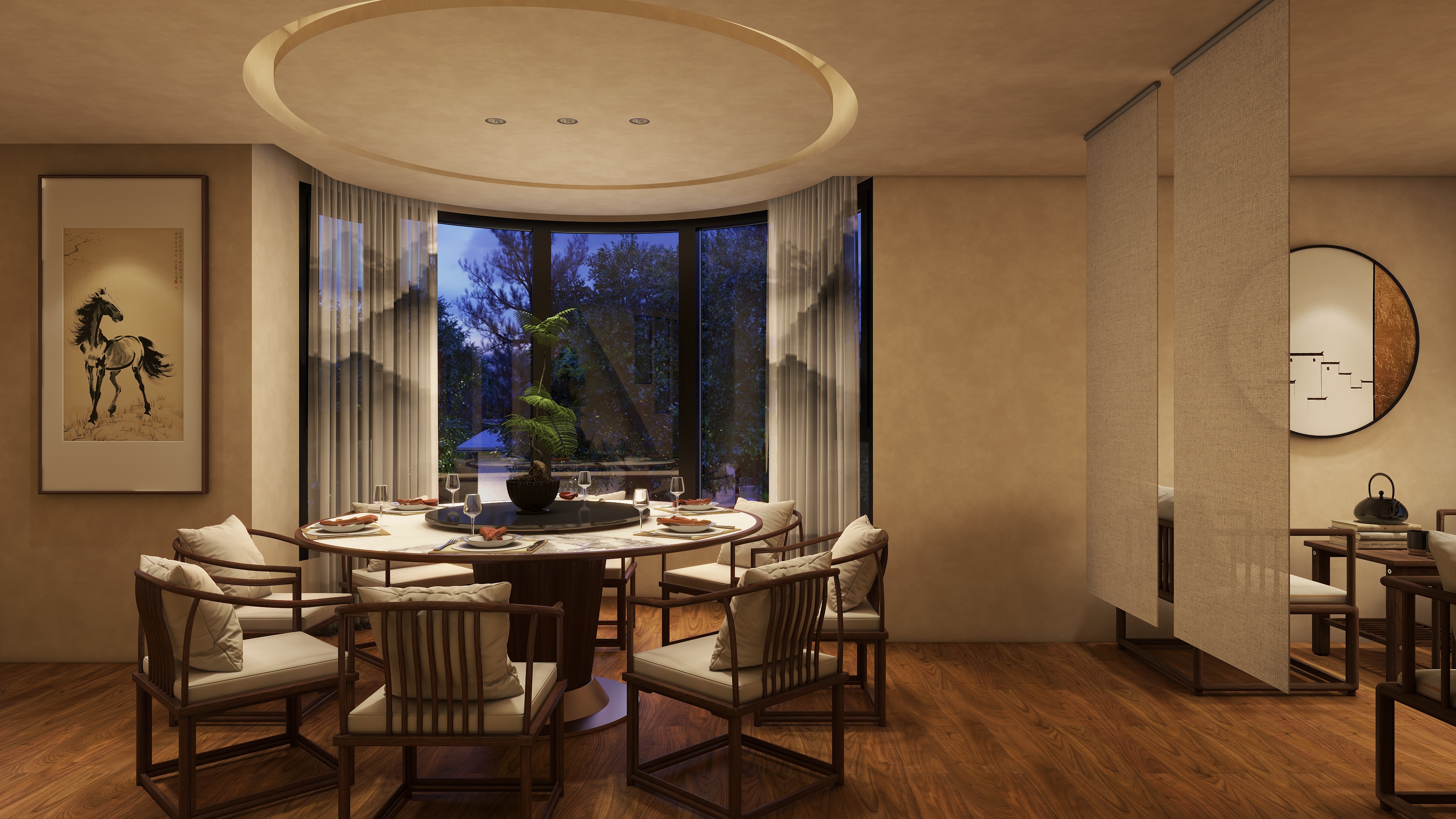 至简名设一翁翁翁-北京鹏润家园静苑A座3002室2-装修设计方案