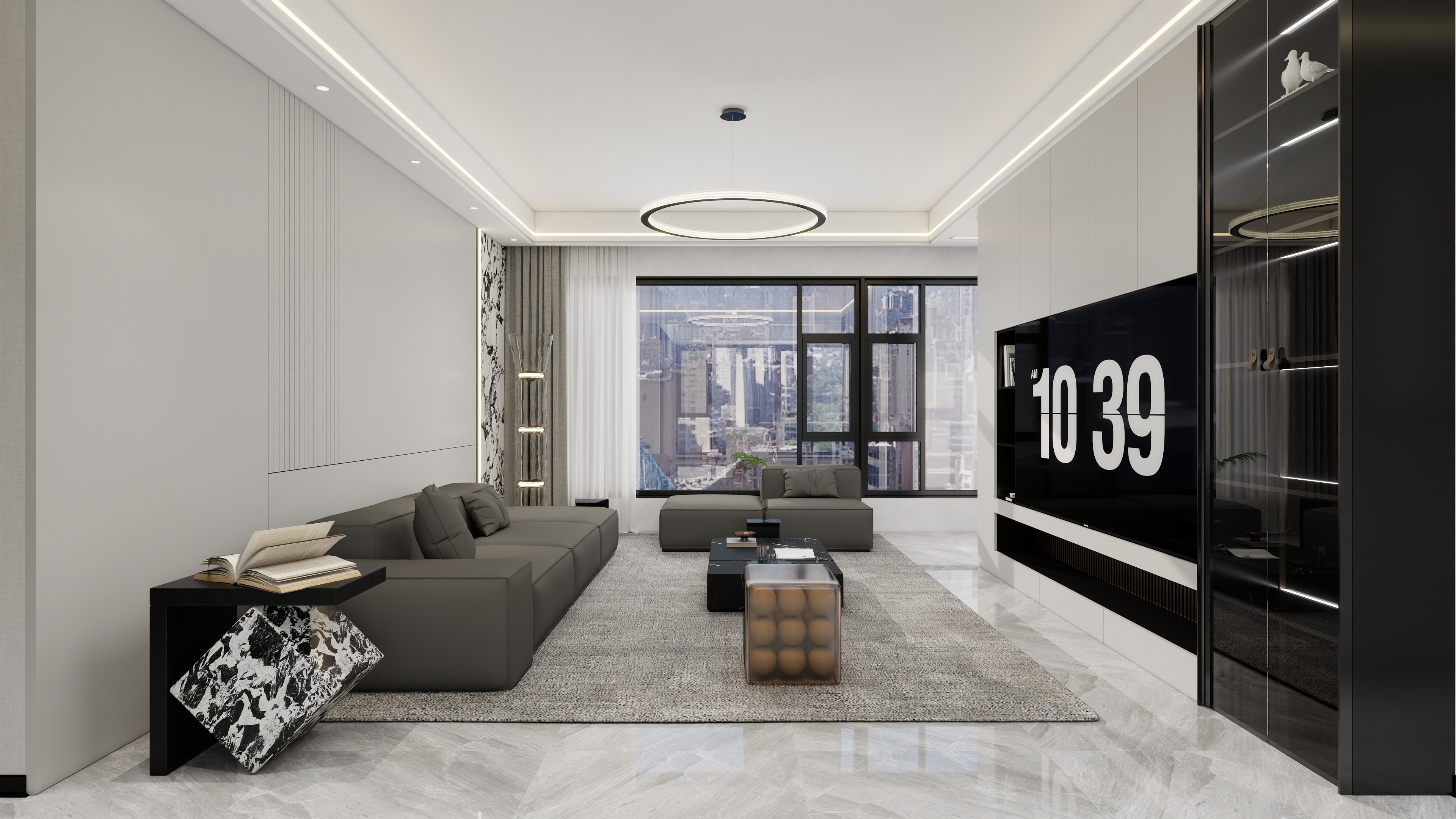 画巢设计工作室-井陉林荫大院128㎡3室-装修设计方案