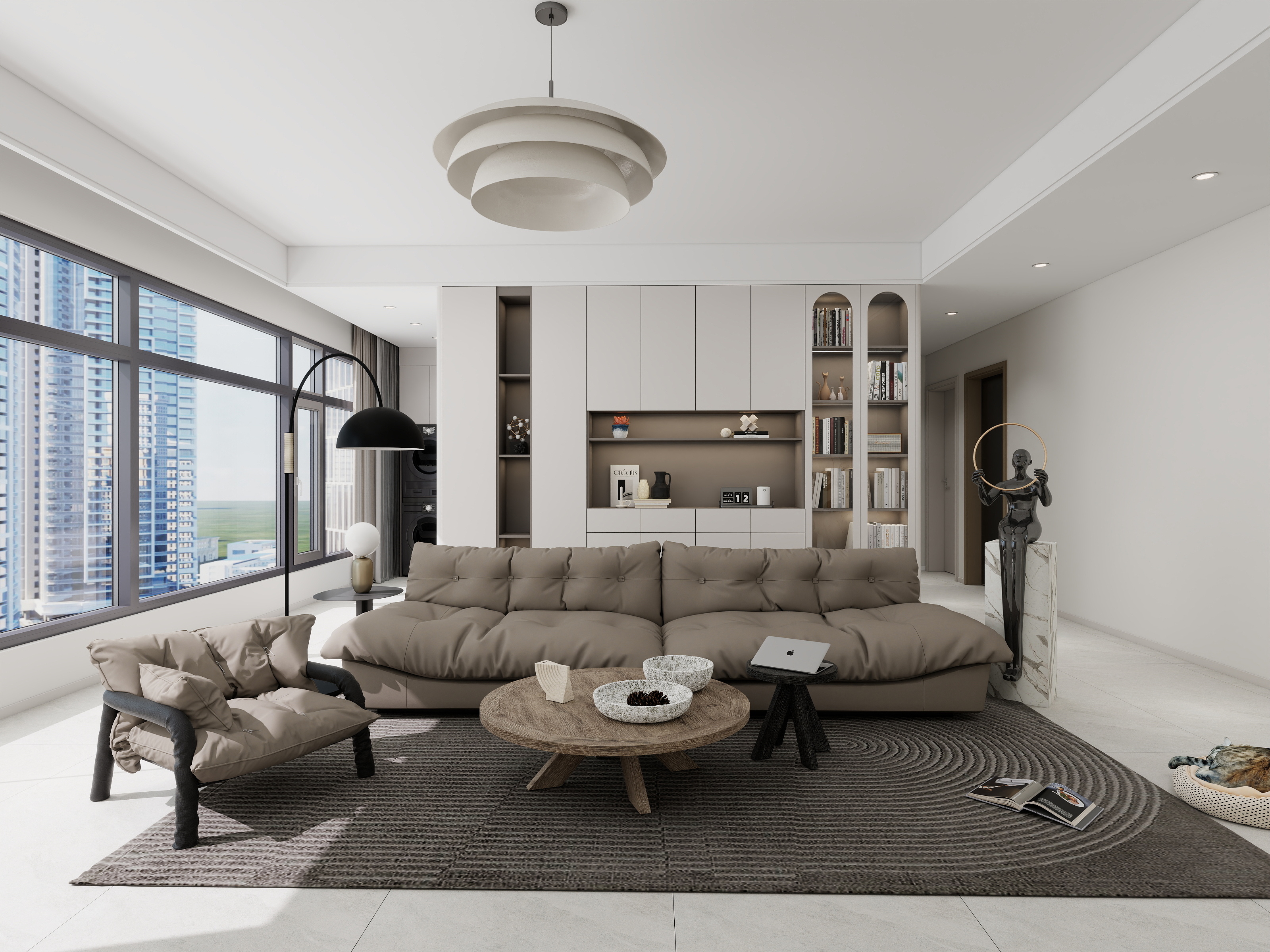 老送的空酒瓶-齐鑫合著168平方-装修设计方案