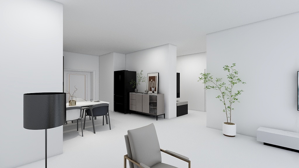 1879*DhQj-通达.丽景沄上三号楼03户型-装修设计方案