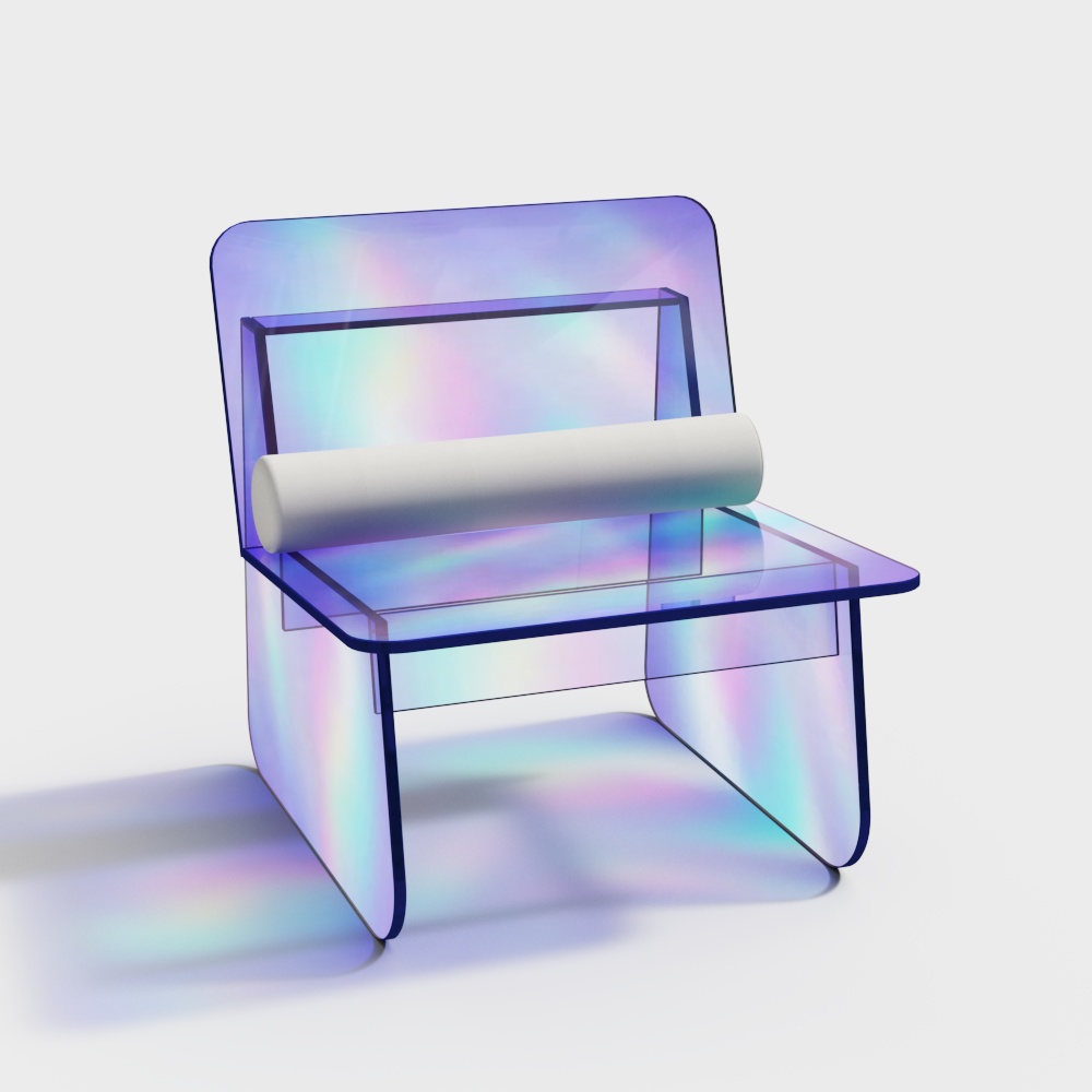 现代休闲椅3D模型