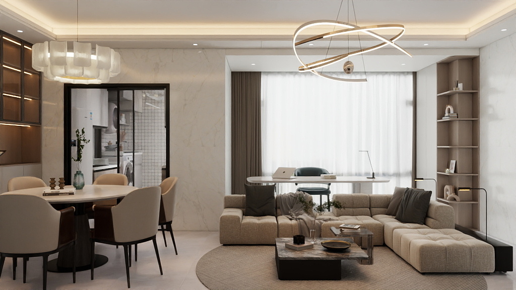 梅俊鸿52-蓝月湾-装修设计方案