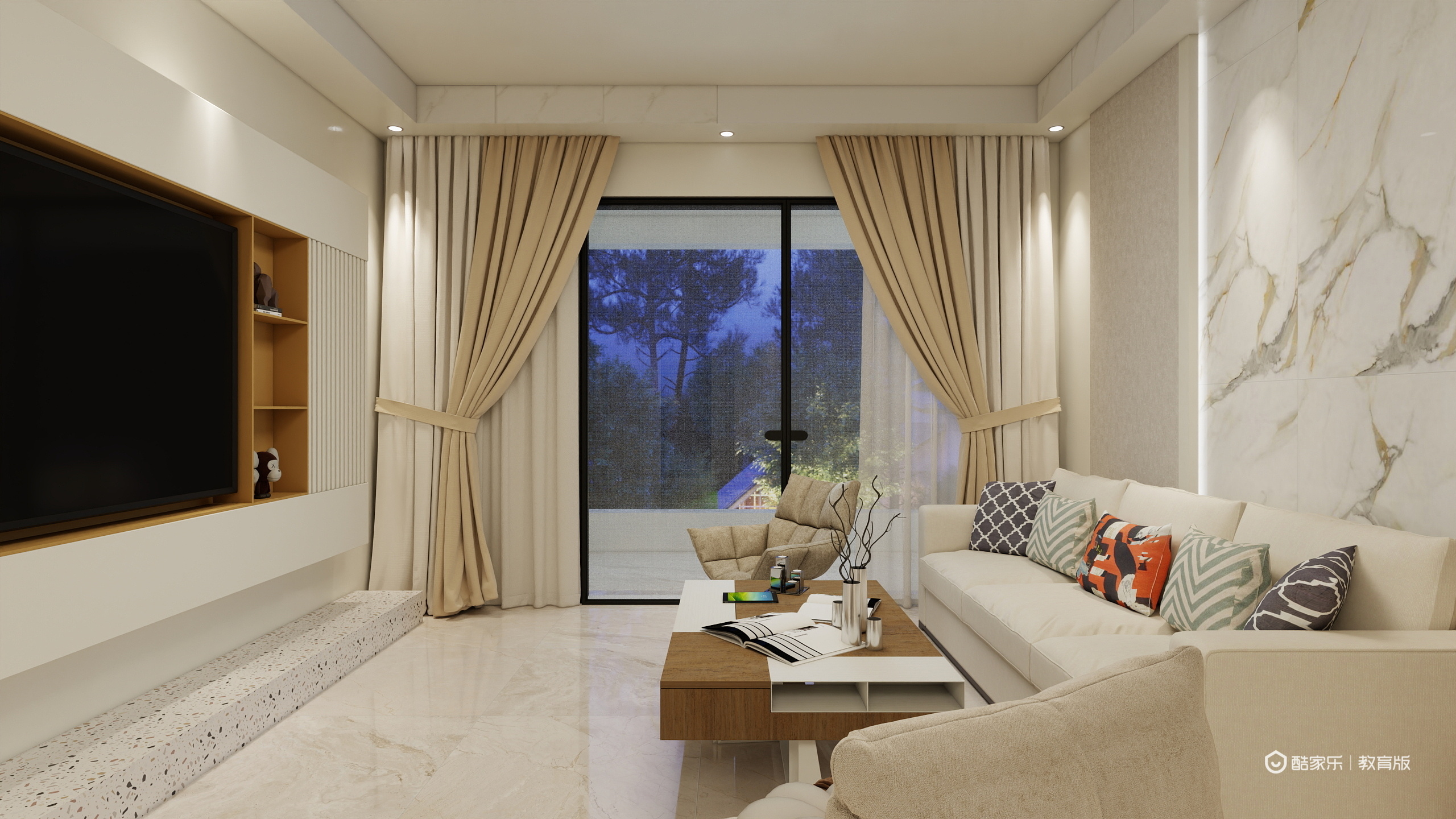 门家乐-西北农林科技大学-门家乐装修效果图