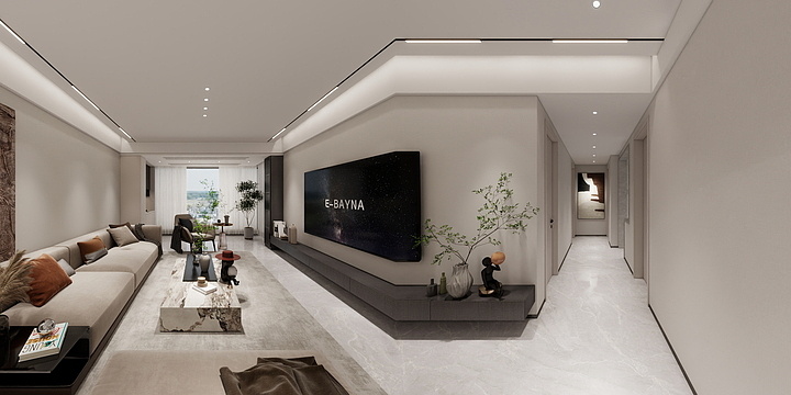 名揚家裝-嘉垄港7栋1301-装修设计方案