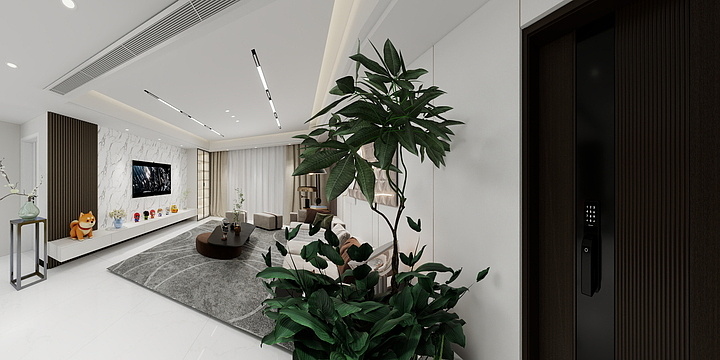 蔚鬰帜兮-水岸花都-装修设计方案