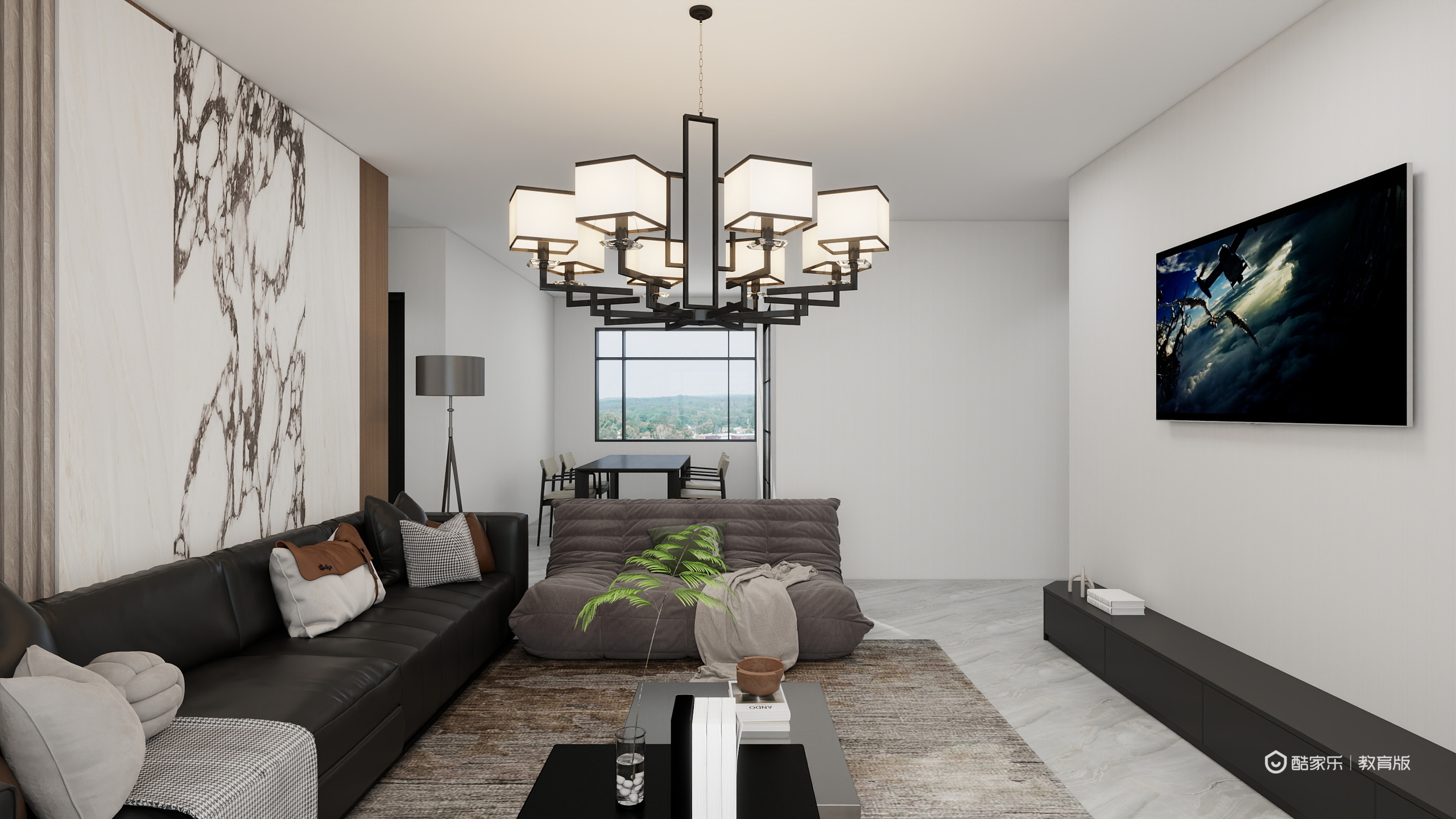 历歌-平顶山工业职业技术学院  李金香2装修效果图