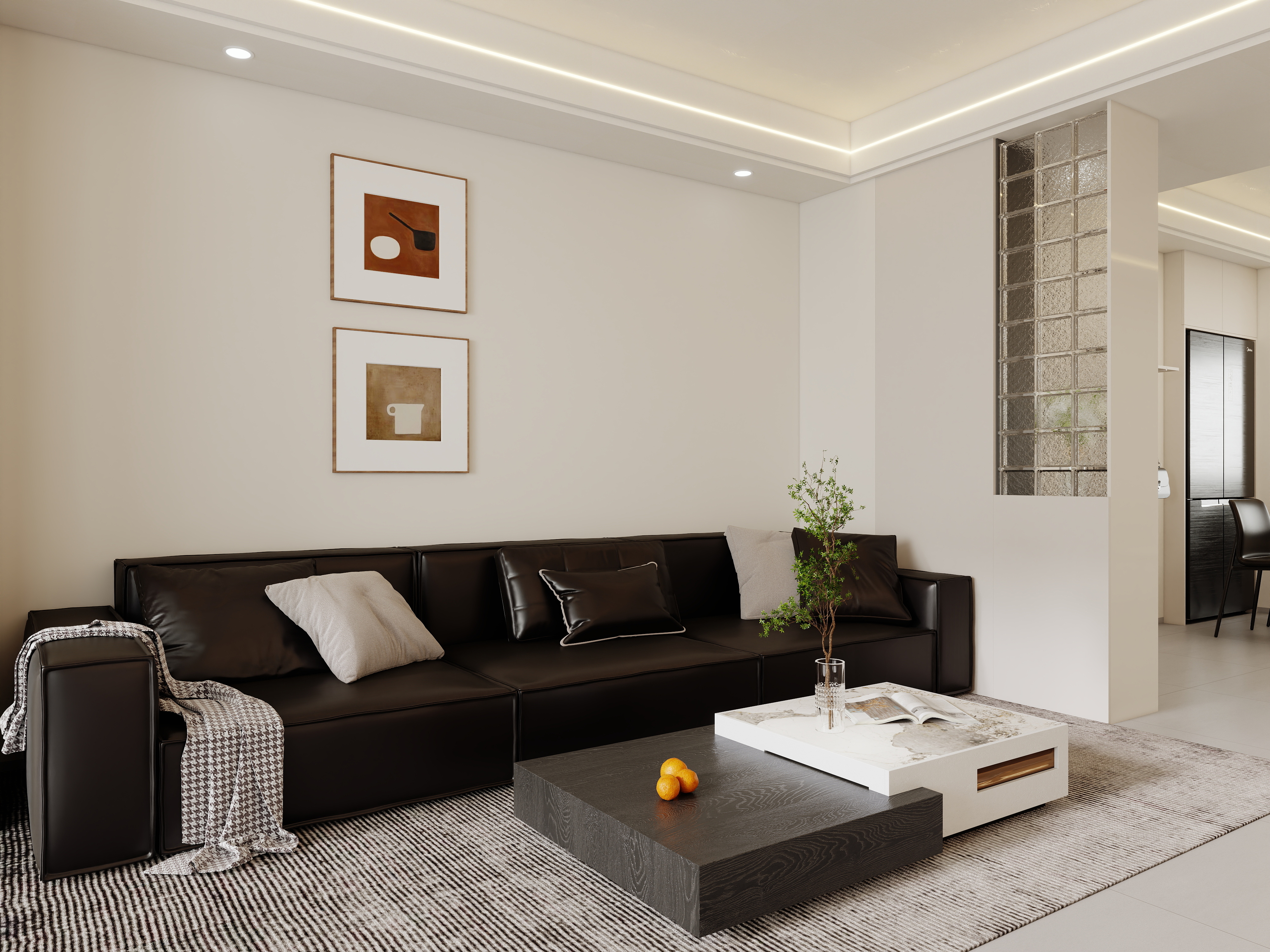 壹诺设计工作室-现代简约装修效果图