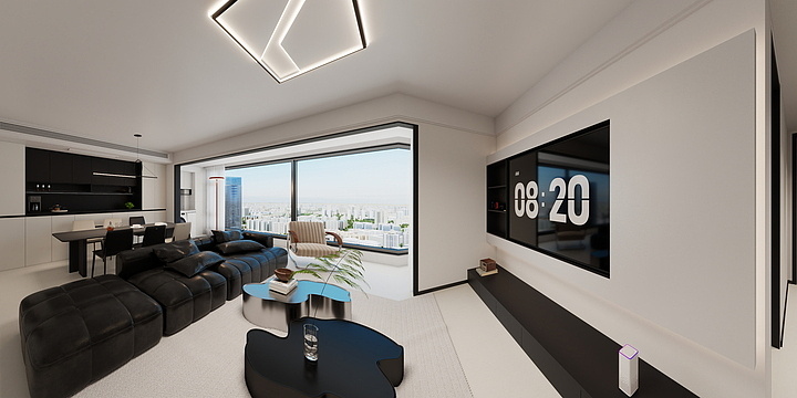 小小西瓜丨空間設計-碧桂园17-206-装修设计方案