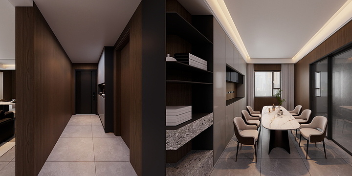 宋明明Pd-雍河尚院-装修设计方案