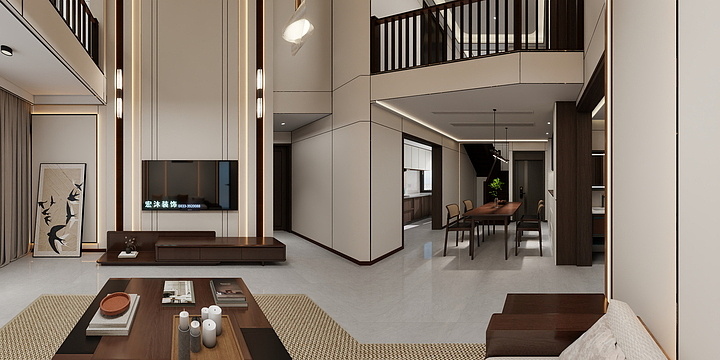 井研宏沐装饰曾旭-云上时光鲁老师-现浇尺寸-装修设计方案