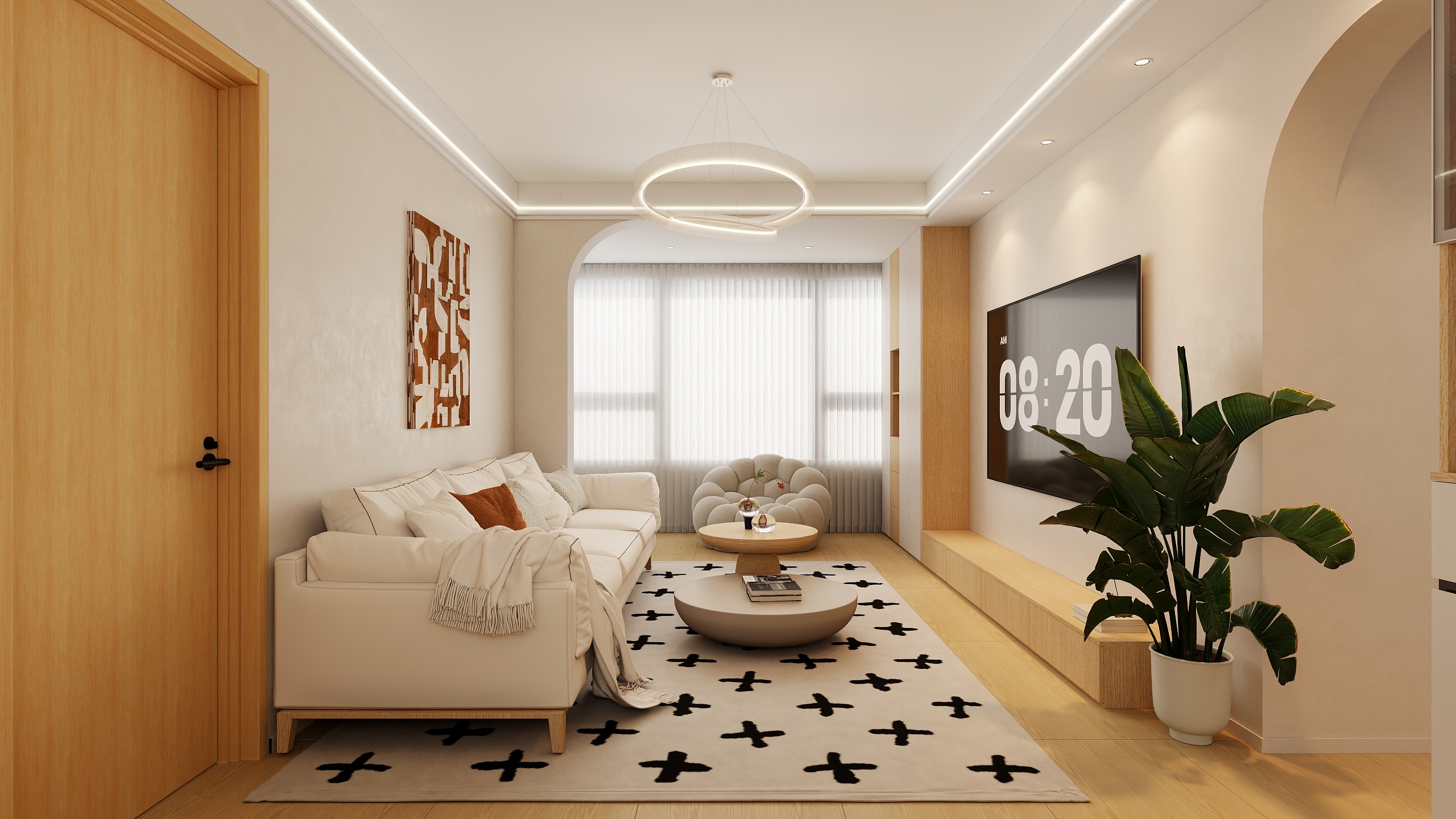 星雨视觉-原木风-装修设计方案