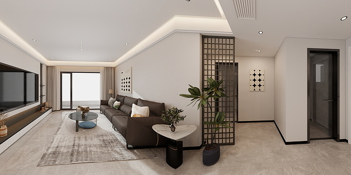 全案设计-苏大千-皓顺府16-1-301程女士13082019220-装修设计方案