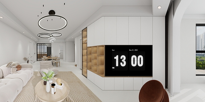 刘志丰-吴锦嘉苑  125平-装修设计方案