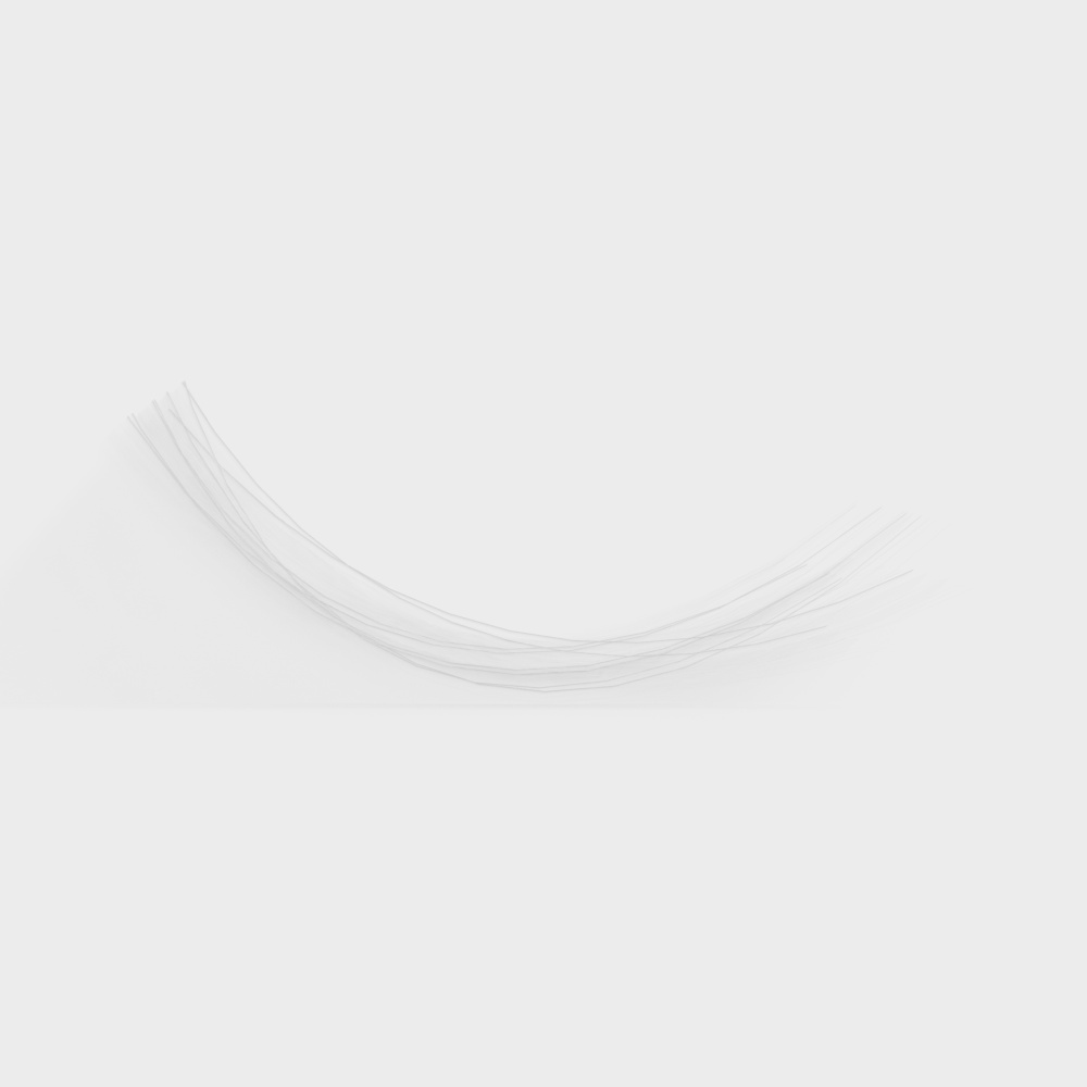 婚礼线帘3D模型