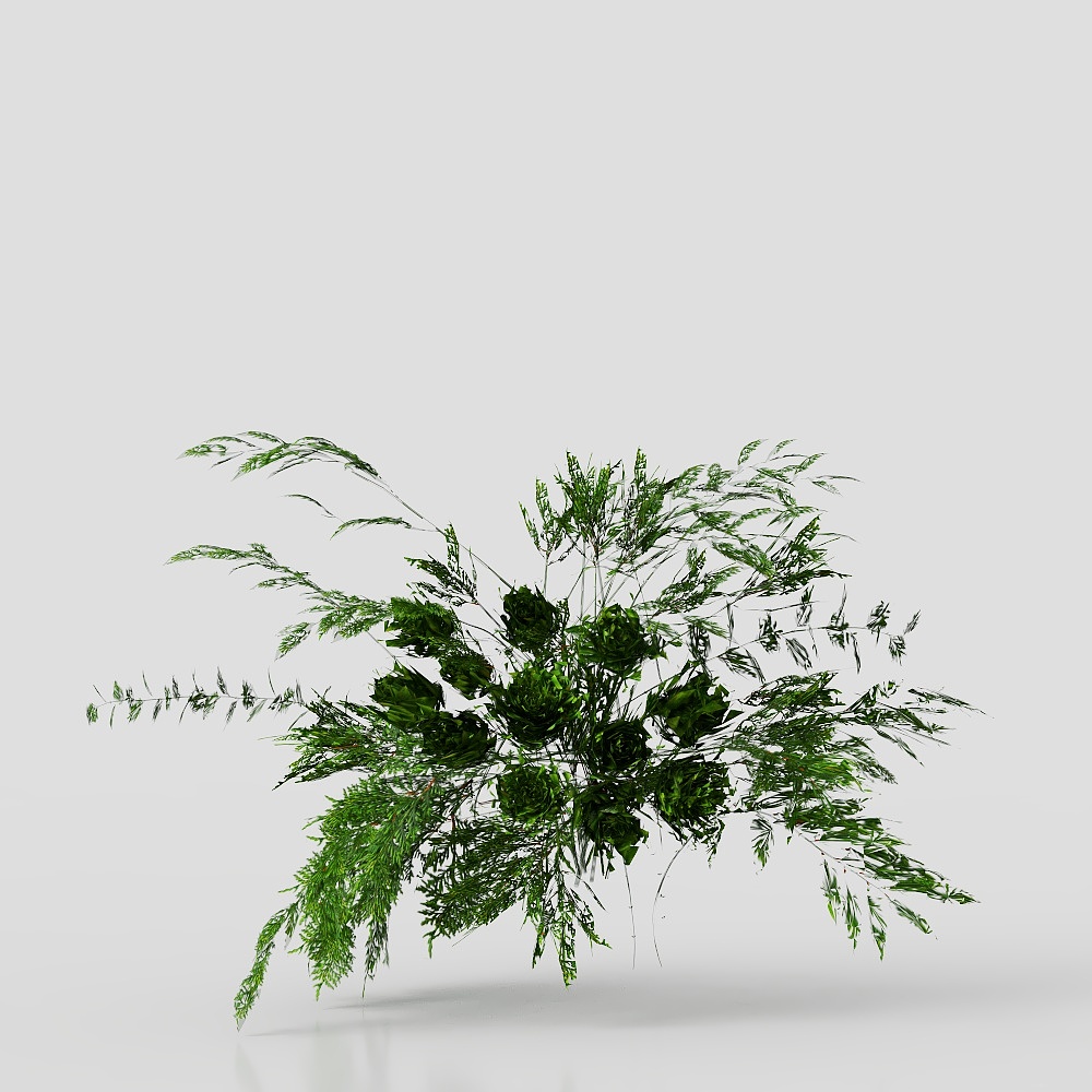 现代婚礼花艺美陈  3D模型