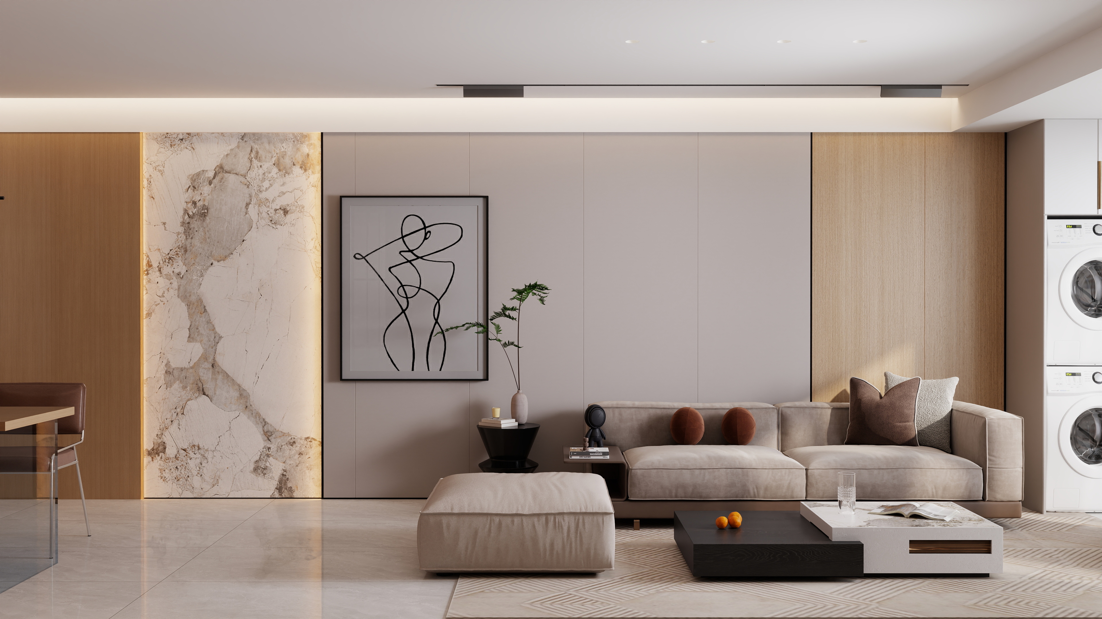 远山220520-瑞澋华庭3栋1802样板房装修效果图