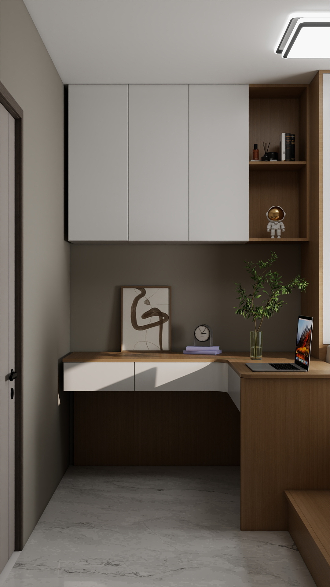 吴爽-90m²现代简约装修效果图