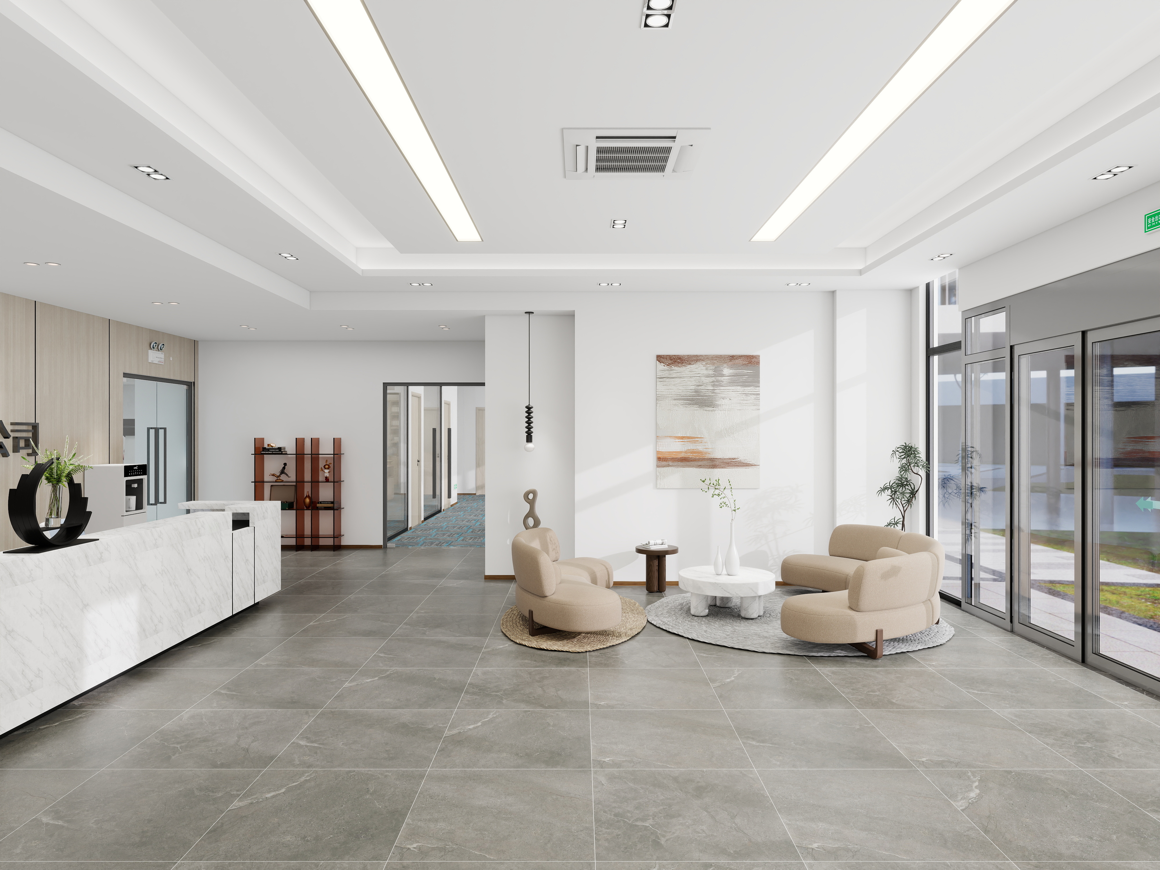 刘志丰-U谷阳澄湖半岛科技园  1000平办公室厂房-装修设计方案