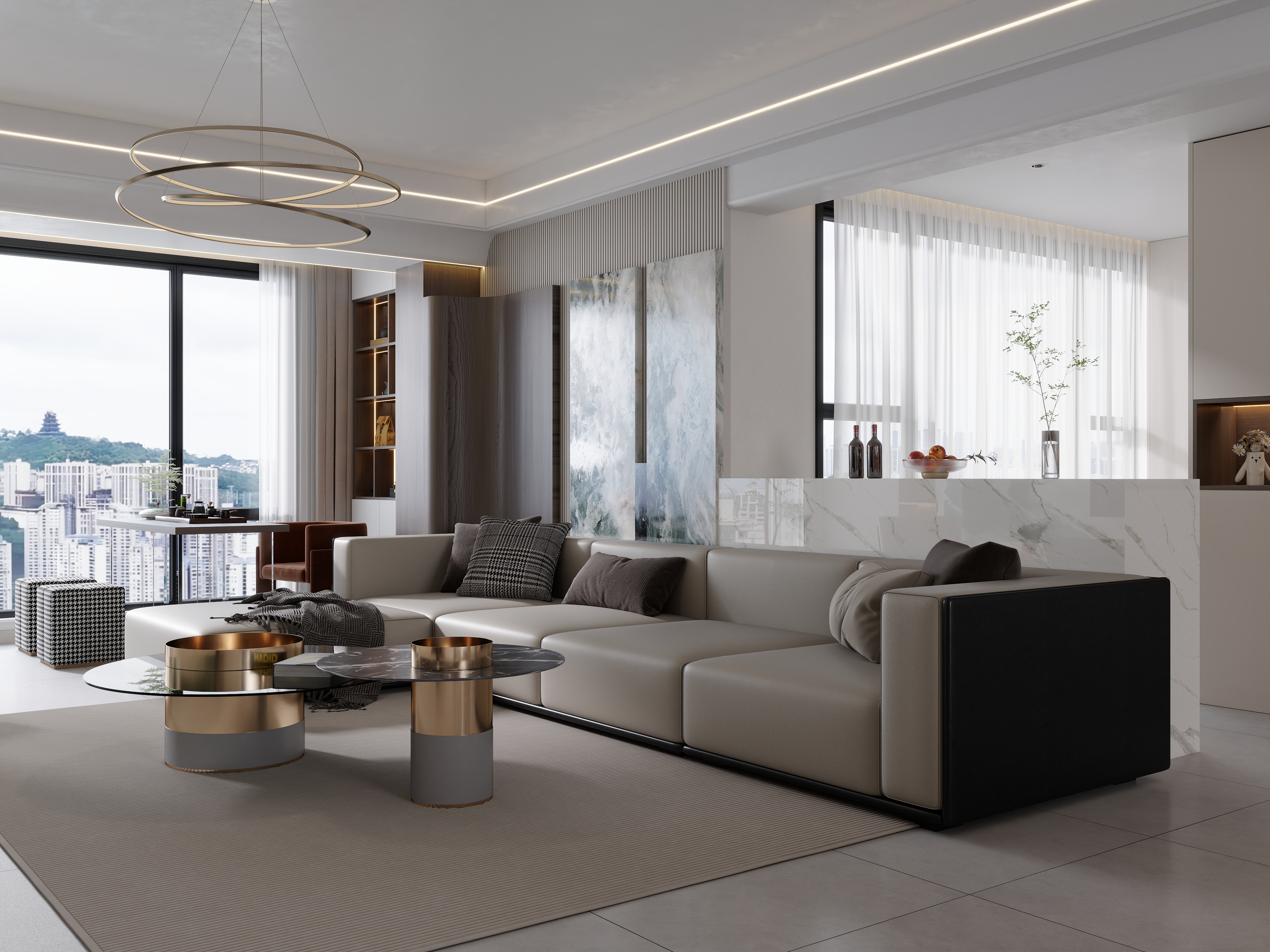 龙珠设计-现代-保利康桥-改版-装修设计方案