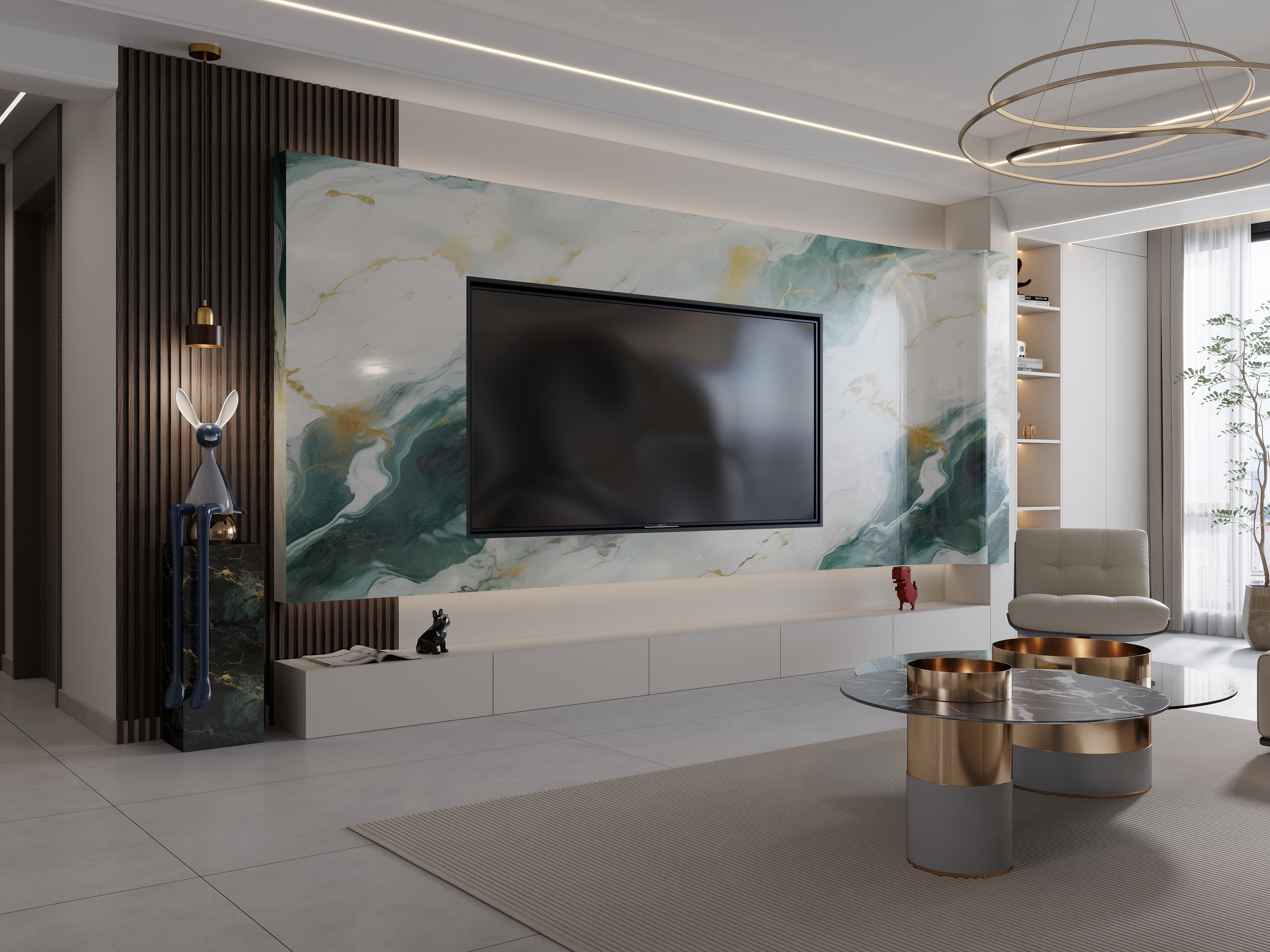 龙珠设计-现代-保利康桥-改版装修效果图