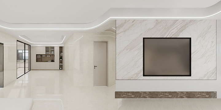 易雕装饰设计-财富天誉15栋1902-装修设计方案