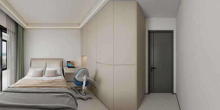 喜尔顿全案设计-保利11栋-方案3-装修设计方案