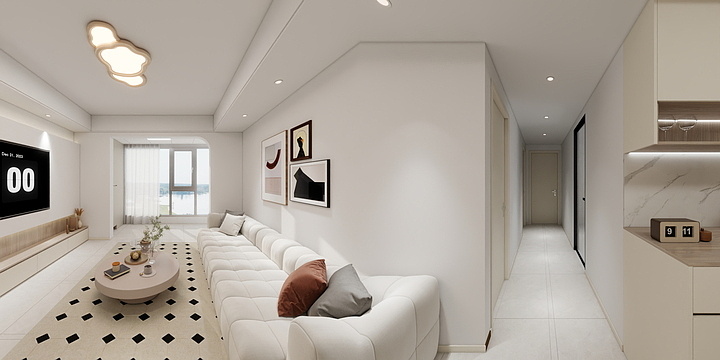 AA叶子健-恒泰蓝湾46-304室-装修设计方案