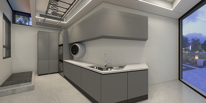 奥普浴霸鉴湖路942号-万商汇101-装修设计方案