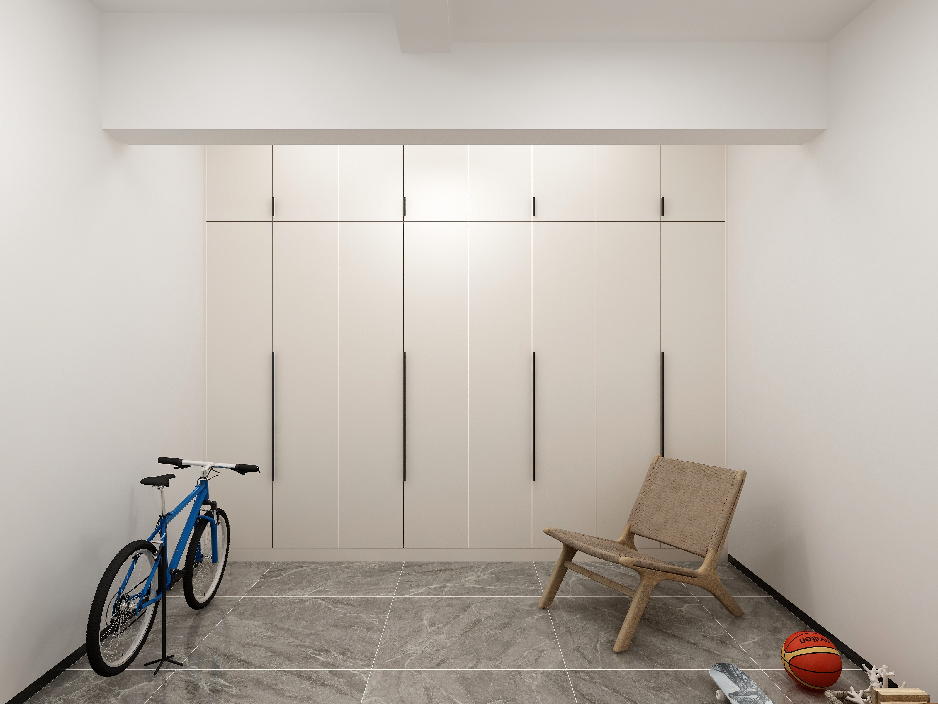 何宗建-《碧桂园•映山》336平现代简约五居装修效果图