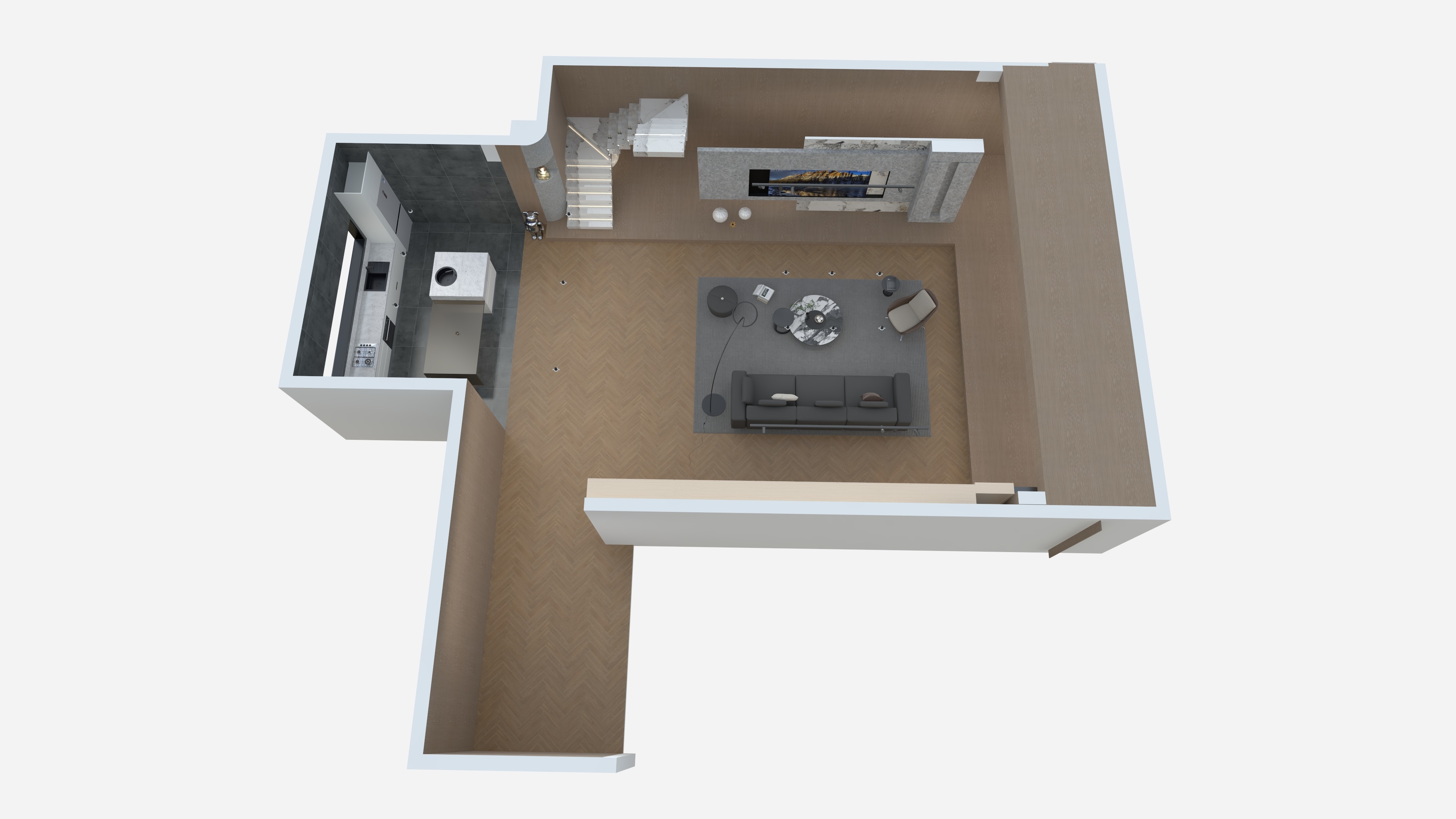 设计师杨娜-杨娜-高级实操考核户型-装修设计方案