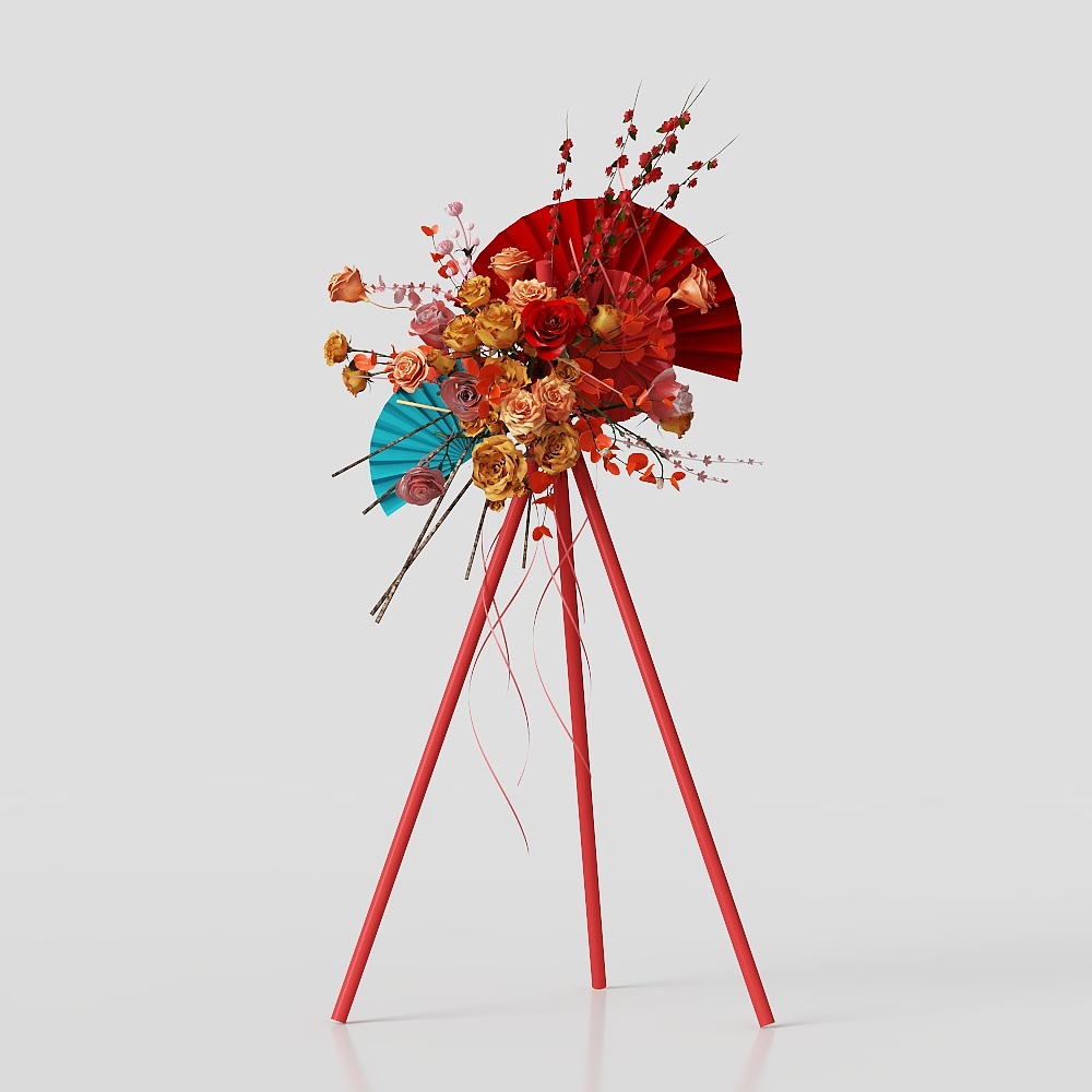 花篮3D模型