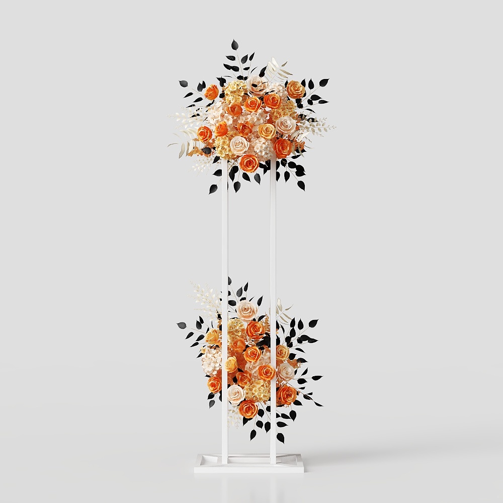 花艺摆件 3D模型