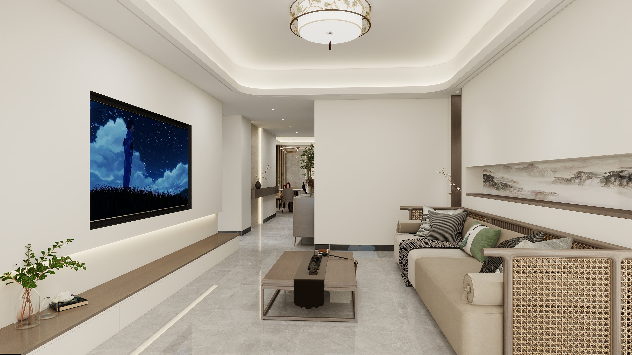 唐锐-132㎡3室-装修设计方案