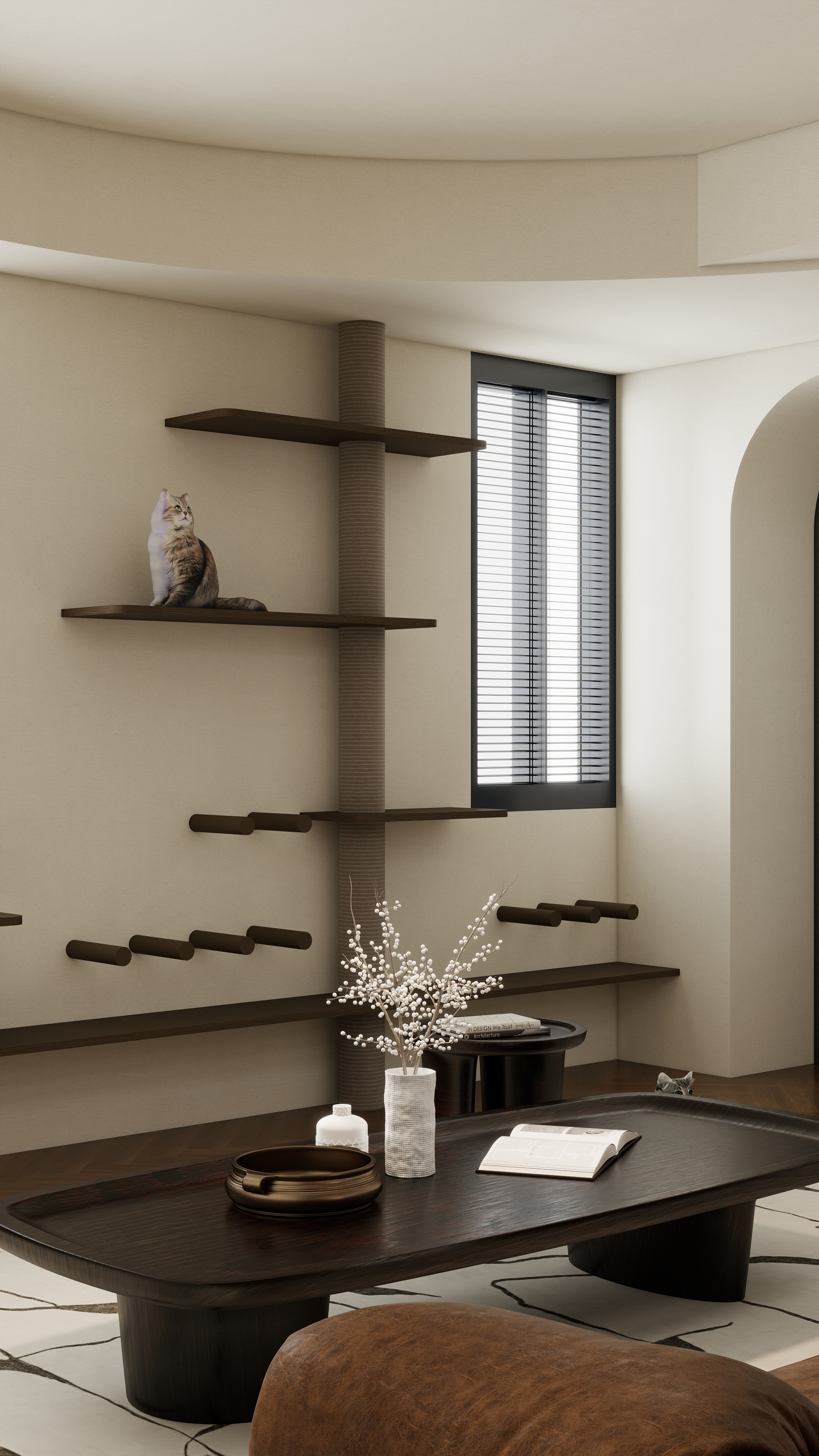 居里亚技术中心-183㎡1室装修效果图