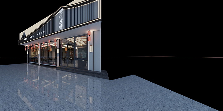 邓小勇-张总盐帮菜馆-装修设计方案