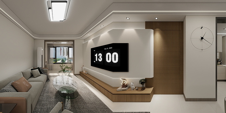 W王敏M-万和城117-装修设计方案