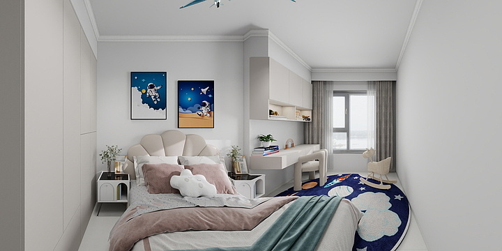 设计娄工-芳华园汪姐家-侧面吧台-装修设计方案