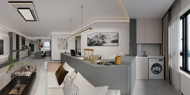 宁昊装饰大牛-润兰之城140-装修设计方案