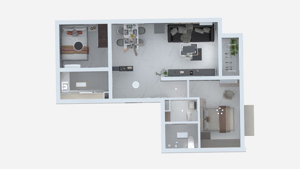北京艺凡建筑工程有限公司-TPC-81-全房效果图-装修设计方案