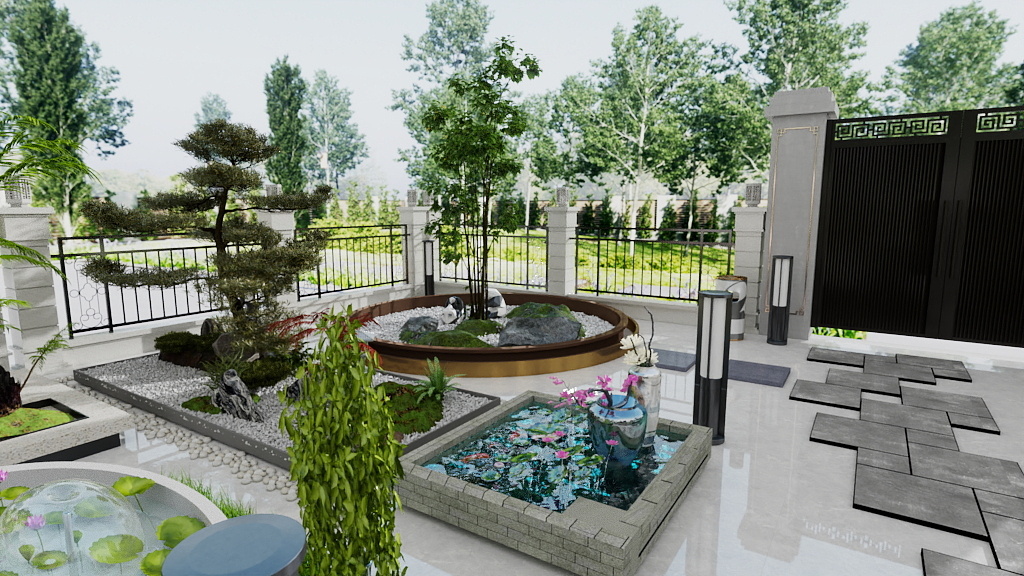 Linn599-庭院设计-装修设计方案