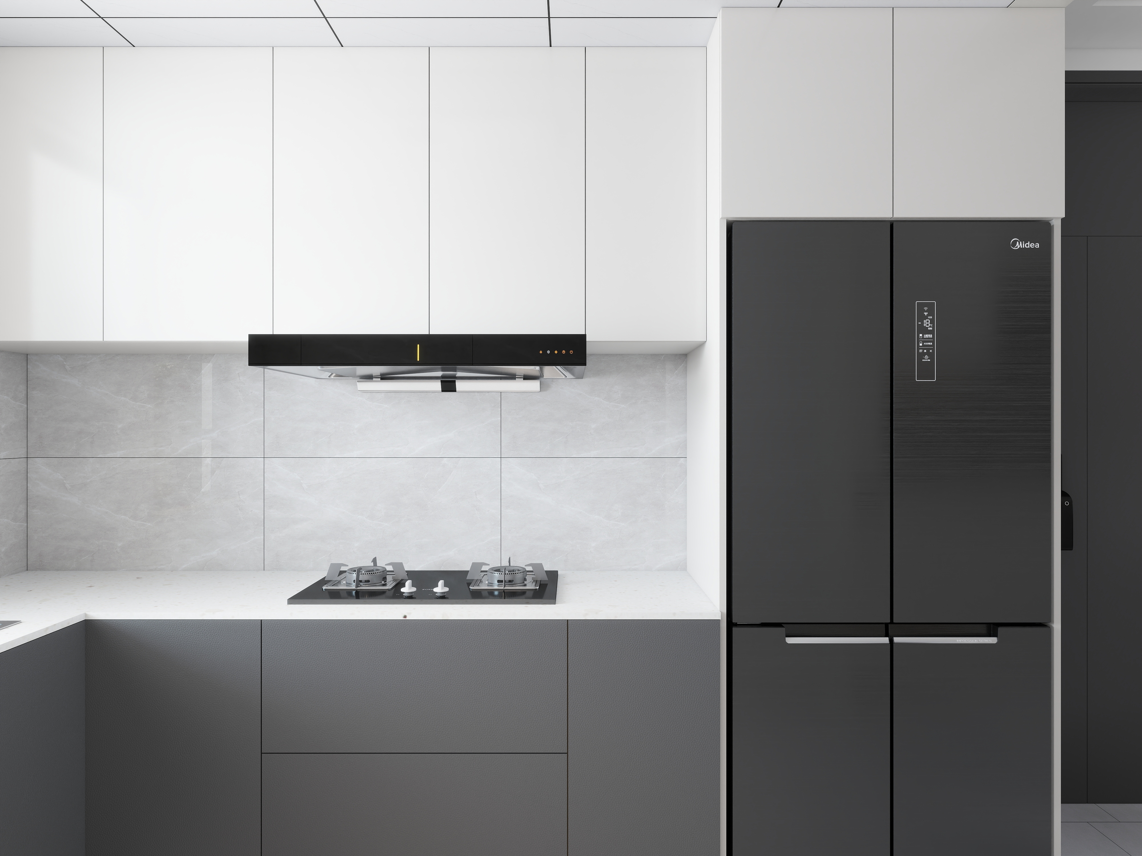 艺雅丽-115平现代简约 装修效果图