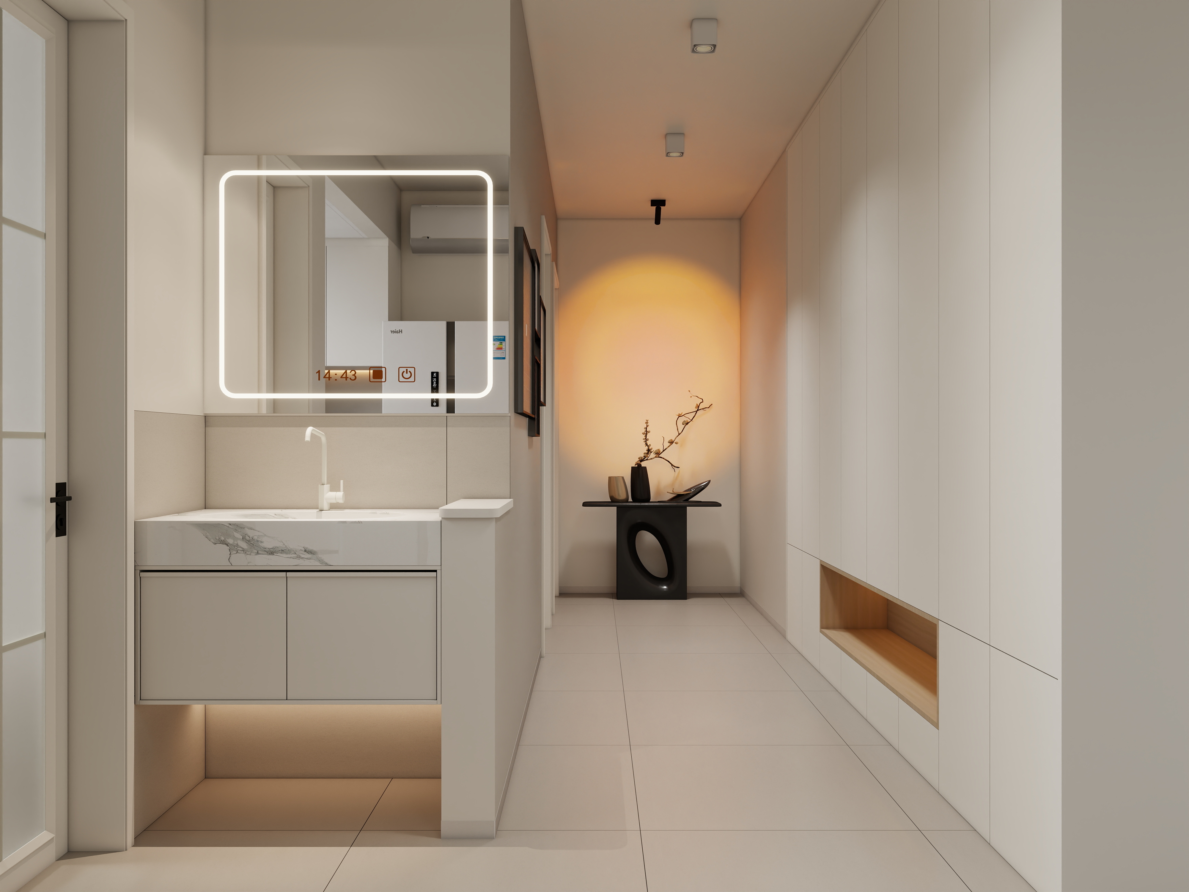 空谷幽兰98-60㎡2室-装修设计方案